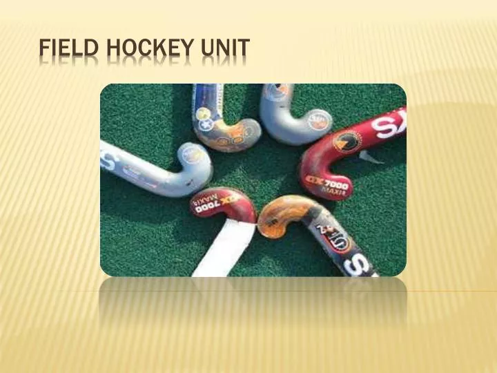 field hockey unit