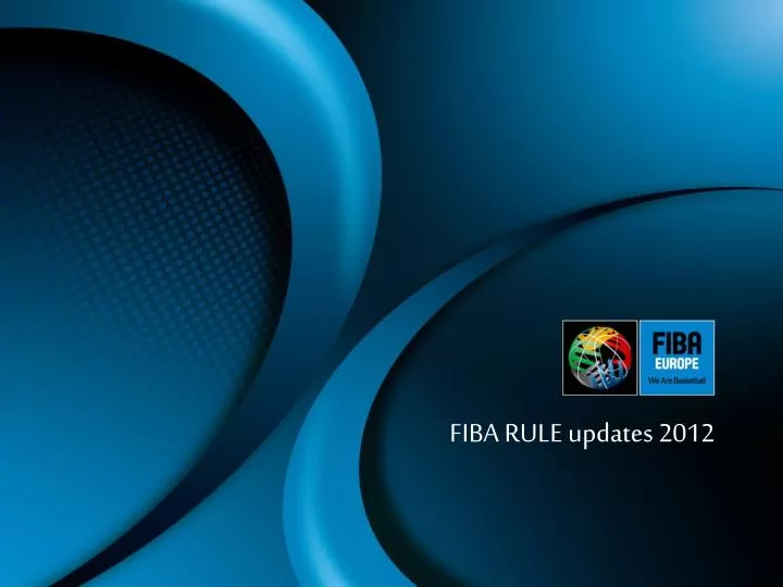 fiba rule updates 2012