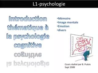 l1 psychologie
