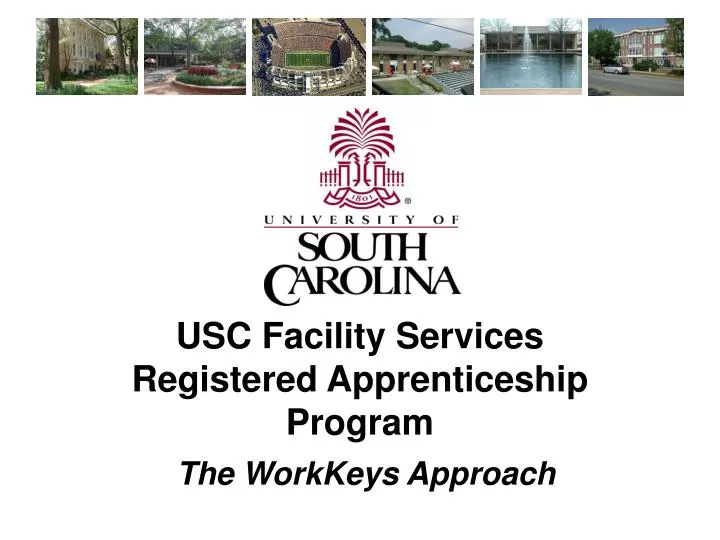 usc facility services registered apprenticeship program