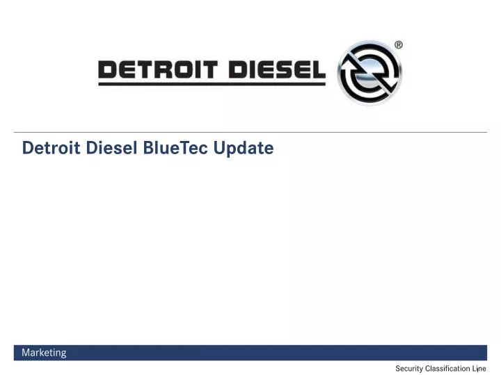 detroit diesel bluetec update