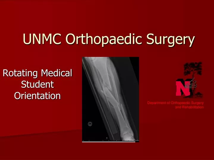 unmc orthopaedic surgery
