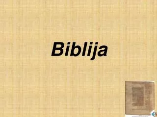Biblija