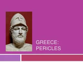 Greece: Pericles