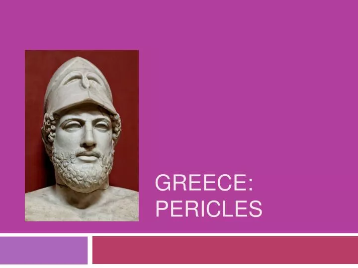 greece pericles