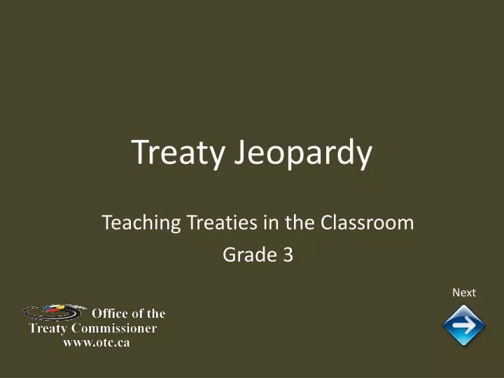 treaty jeopardy