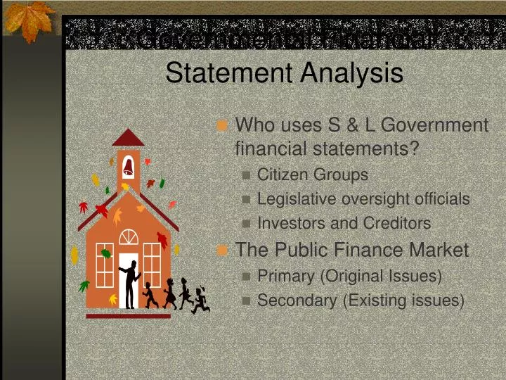 governmental financial statement analysis