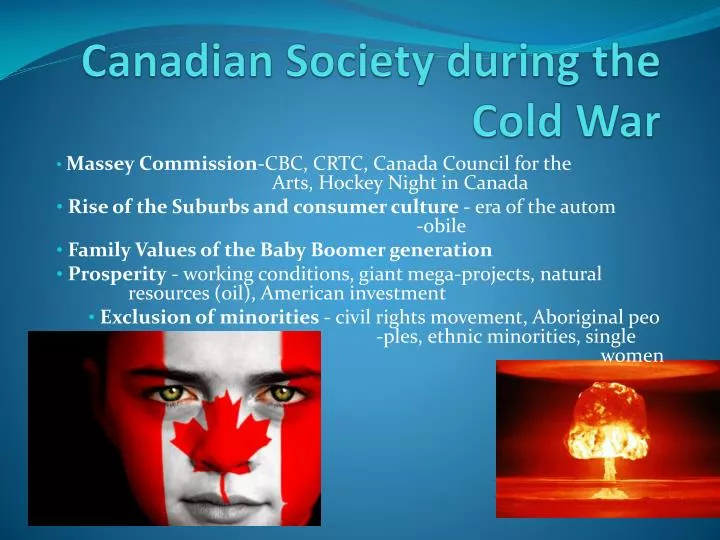 canadian society during the cold war