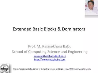 Extended Basic Blocks &amp; Dominators