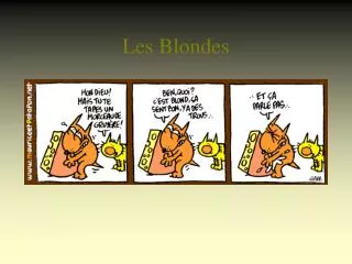 Les Blondes