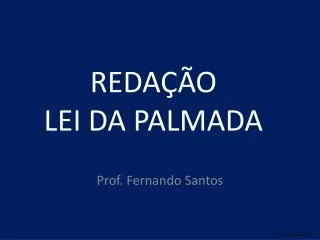 reda o lei da palmada
