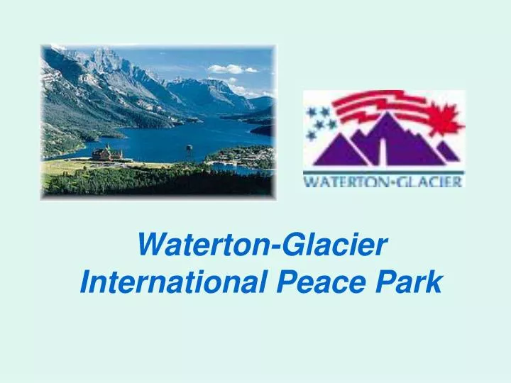 waterton glacier international peace park