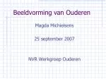 Beeldvorming van Ouderen - slide 1