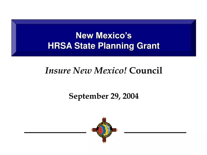 new mexico s hrsa state planning grant
