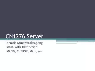 CN1276 Server