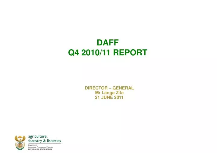 daff q4 2010 11 report