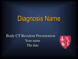 Diagnosis Name