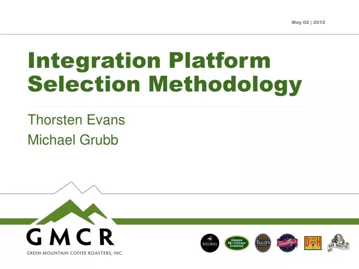 integration platform selection methodology