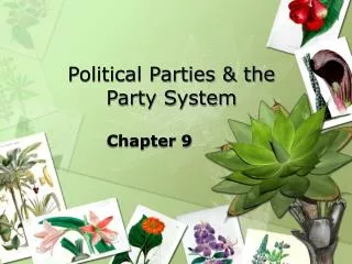 Political Parties &amp; the Party System
