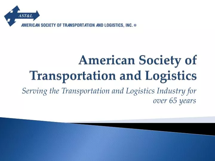 american society of transportation and logistics