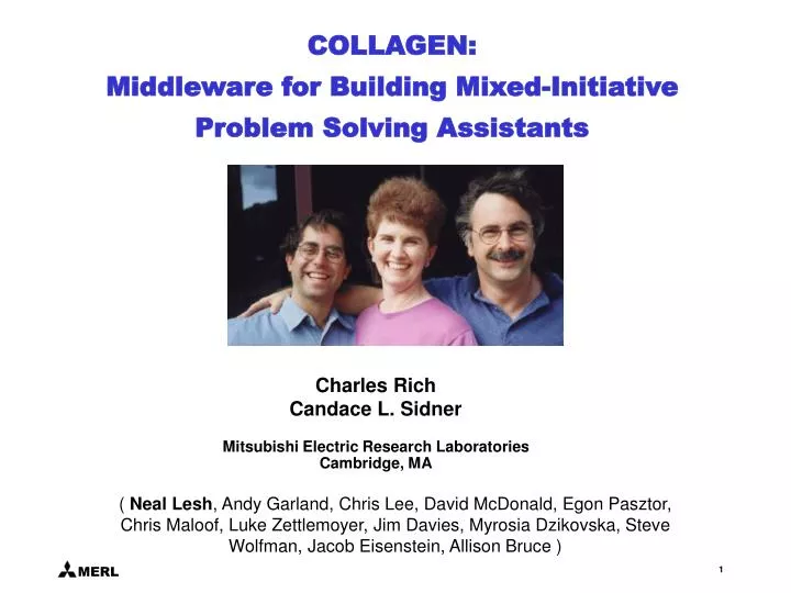 collagen middleware for building mixed initiative problem solving assistants