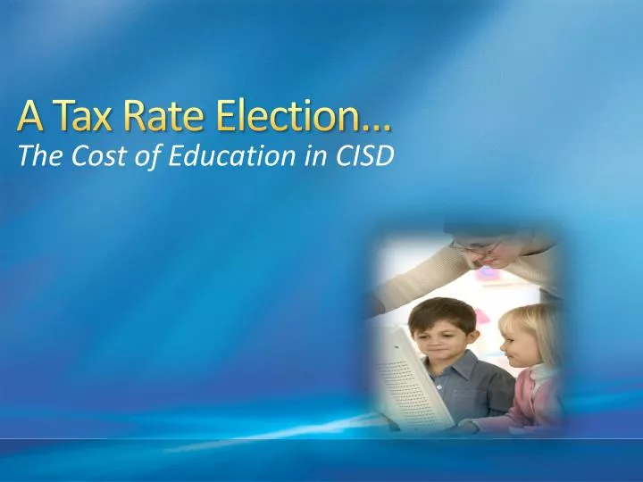 a tax rate election