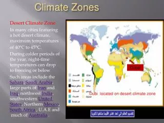 Climate Zones