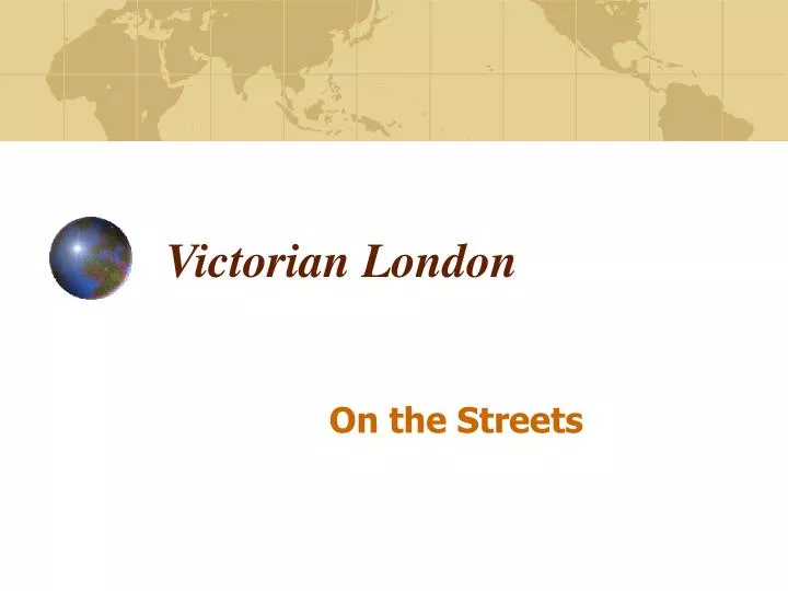 victorian london