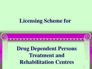 Licensing Scheme for