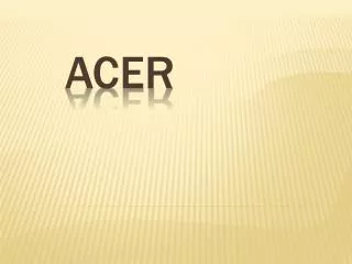 acer