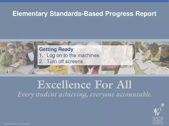elementary standards based progress report