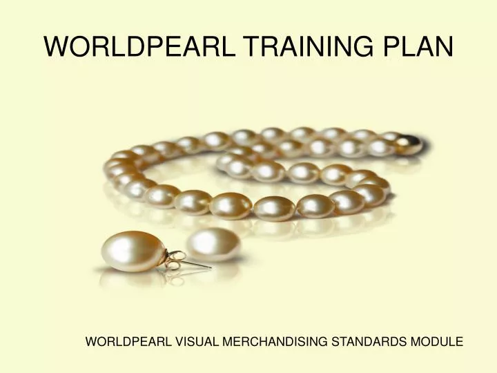 worldpearl training plan