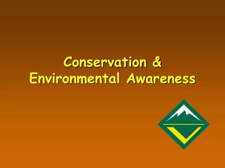 conservation environmental awareness