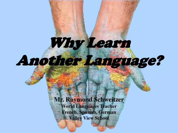 why learn another language
