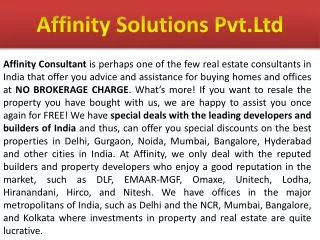 Rustomjee Luxury Projects Thane AffinityConsultant.Com