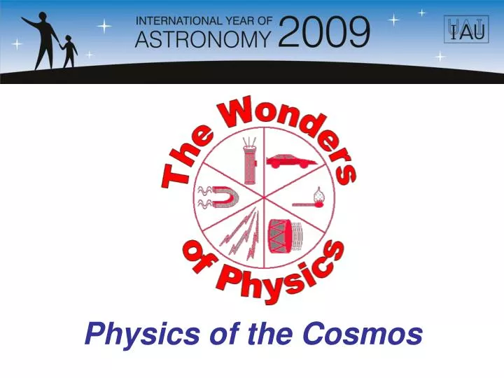 physics of the cosmos