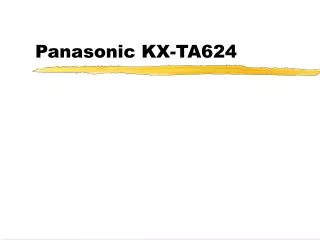 Panasonic KX-TA624