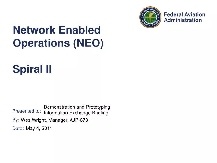 network enabled operations neo spiral ii