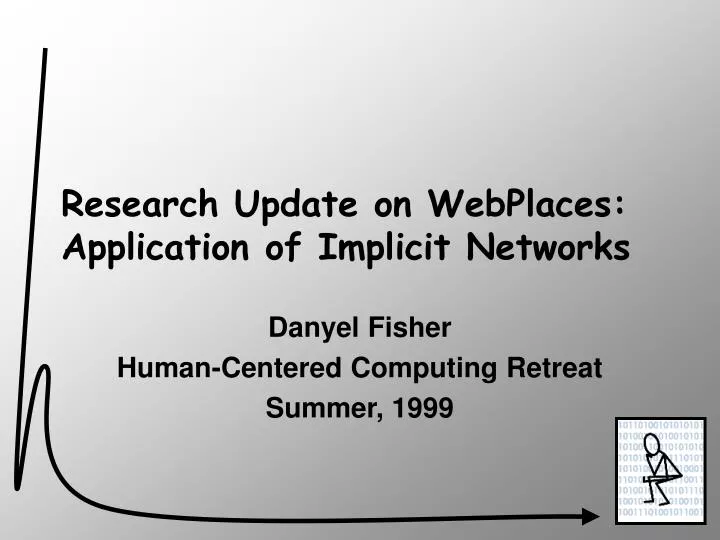 research update on webplaces application of implicit networks