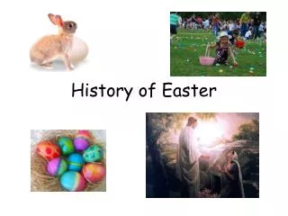 History of Easter