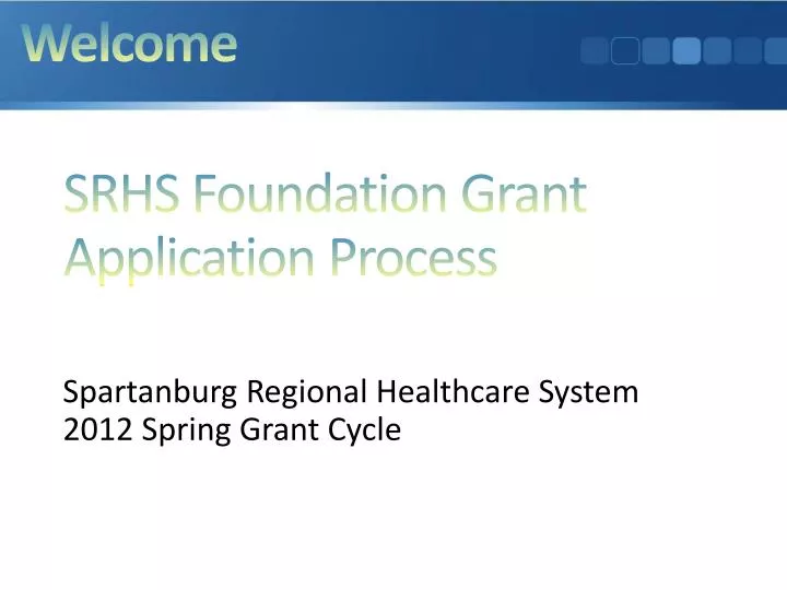 srhs foundation grant application process
