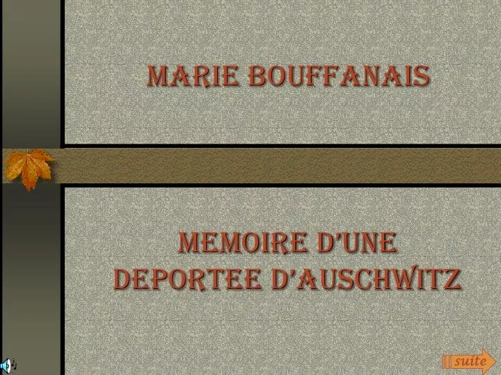 marie bouffanais