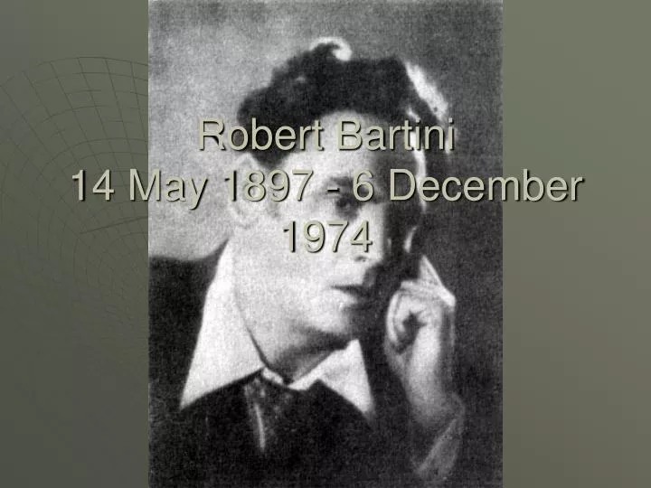 robert bartini 14 may 1897 6 december 1974