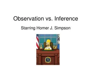 observation vs inference