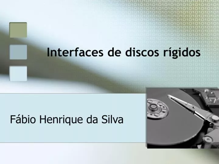 interfaces de discos r gidos