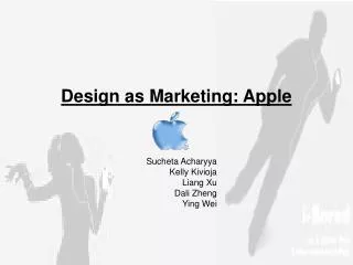Design as Marketing: Apple