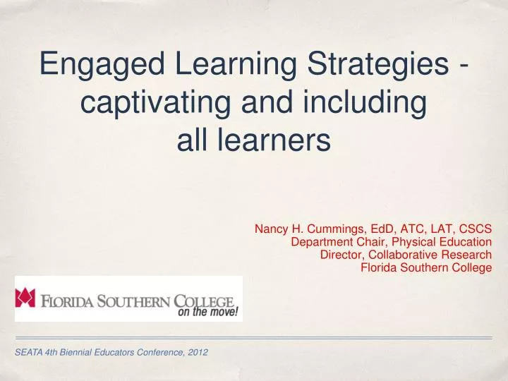 engaged learning strategies captivating and including all learners