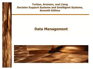 Data Management