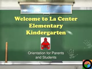 Welcome to La Center Elementary Kindergarten