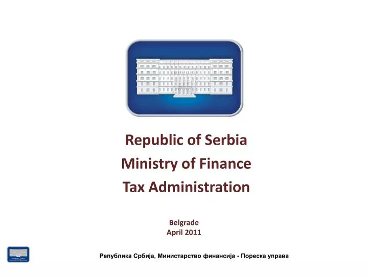 republic of serbia ministry of finance tax administration